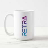 Mug Retra de dégradé (Gauche)