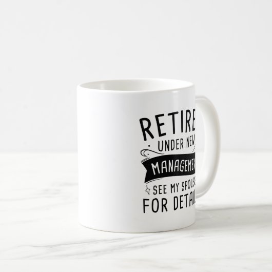 Mug Retraité (Devant droit)