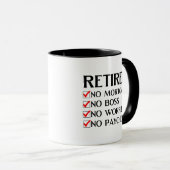 Mug Retraite (Devant droit)