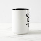 Mug Retraité 2022 plus mon problème (Centre)
