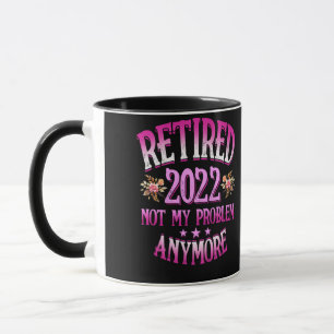 Mug Retraite 2022 Rose mou retraité