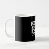Mug Retraité 2023 Plus mon problème (Gauche)