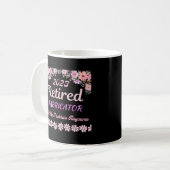 Mug Retraité 2023 Retraite des femmes (Devant gauche)