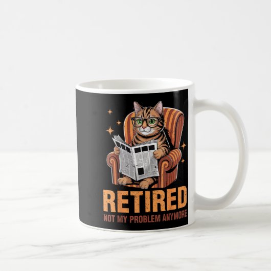 Mug Retraite 2026 Retraité 2026 Plus Mon Problème (Droite)