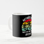 Mug retraité 2027 plus mon problème (Devant gauche)