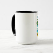 ☕ Mug : "Retraite : à un pas de la liberté" (Devant gauche)