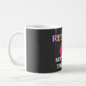 Mug Retraité...À vous revoir à la plage (Gauche)
