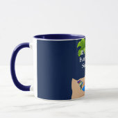 Mug Retraité, chaque jour est le samedi, (Gauche)