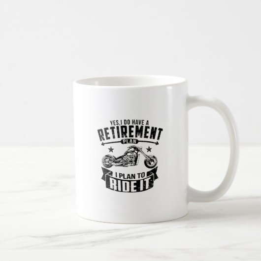 Mug Retraite de cycliste (Droite)
