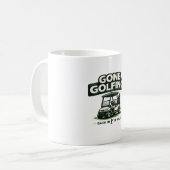 Mug Retraite de golf Parti au golf (Devant gauche)