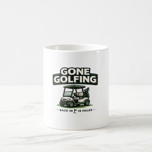 Mug Retraite de golf Parti au golf (Centre)