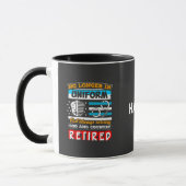 Mug Retraité de la police. N'est plus en uniforme (Gauche)
