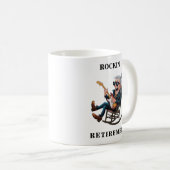 Mug Retraite de l'Homme Drôle (Devant droit)