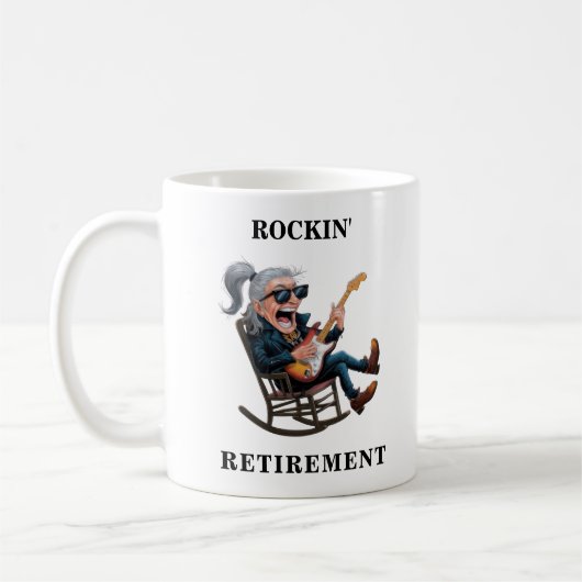 Mug Retraite de l'Homme Drôle (Gauche)