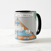 Mug Retraite des écrivains de MuddyUm Première année C (Devant droit)