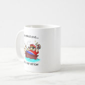 Mug Retraite drôle de pêche (Devant gauche)