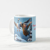 MUG " RETRAITÉ ET HEUREUX " (Devant gauche)