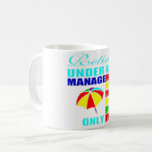 Mug Retraité et sous nouvelle direction (Devant gauche)