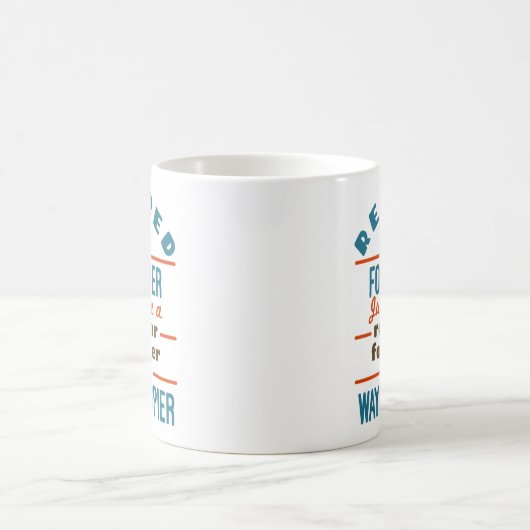 Mug Retraite Forestière Foresterie Retraite Happier De (Centre)