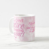 Mug Retraite Glamour Rose Retire Grande (Devant gauche)
