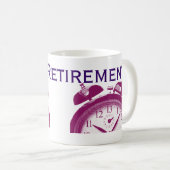 Mug Retraite heureuse (Devant droit)