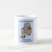 Mug Retraite heureuse de dirigeant correctionnel (Centre)