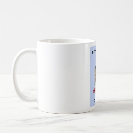 Mug Retraite heureuse de dirigeant correctionnel (Gauche)