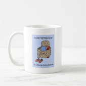 Mug Retraite heureuse de policier (Gauche)