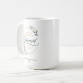 Mug Retraite Heureuse Personnalisée (Devant gauche)