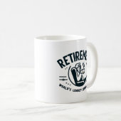Mug Retraite : La pause café la plus longue du monde. (Devant droit)