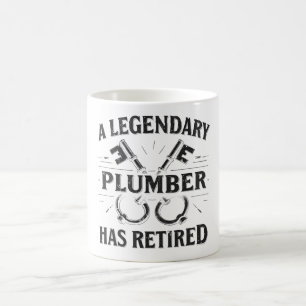 Mug Retraite légendaire du plombier