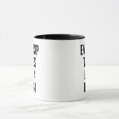 Mug Retraite militaire drôle (Centre)