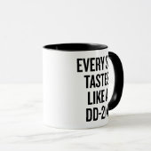 Mug Retraite militaire drôle (Devant droit)