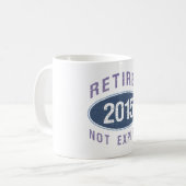 Mug Retraité non expiré 2015 (Devant gauche)
