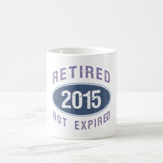 Mug Retraité non expiré 2015 (Centre)