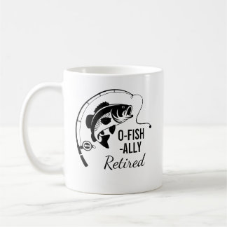 Mug Retraite O-Poisson-lement Drôle Cadeau de Retraite