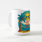 Mug Retraite Officielle Drôle Retraite (Devant gauche)