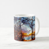 Mug Retraite paisible (Devant droit)