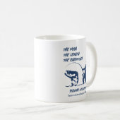 Mug Retraite Pêcher le Parrain Gros Poisson Cadeau (Devant droit)