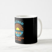Mug retraité plus mon problème (Devant droit)