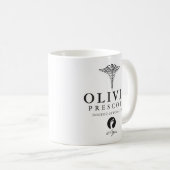 Mug Retraite professionnelle de l'obtention du diplôme (Devant droit)