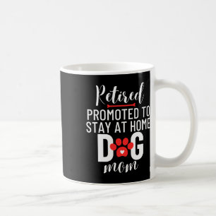 Mug Retraité Promu À Rester À La Maison Chien Mo