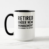 Mug Retraité sous la nouvelle direction voir les détai (Gauche)