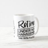 Mug Retraité Sous Nouvelle Gestion (Devant droit)