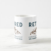 Mug Retraité Sous Nouvelle Gestion, Drôle Retraite (Centre)