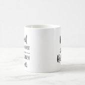 Mug Retraité Sous Nouvelle Gestion Voir Petits-Enfants (Centre)