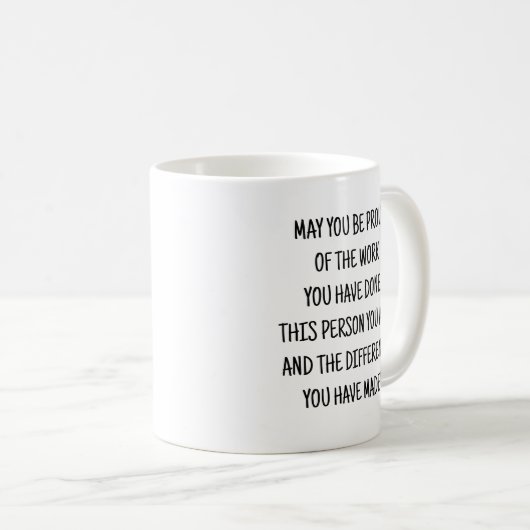Mug Retraite sur mesure (Devant droit)