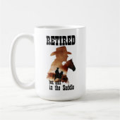 Mug Retraité toujours dans la selle retraite occidenta (Gauche)