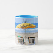 Mug Retraite, une journée à la plage (Centre)