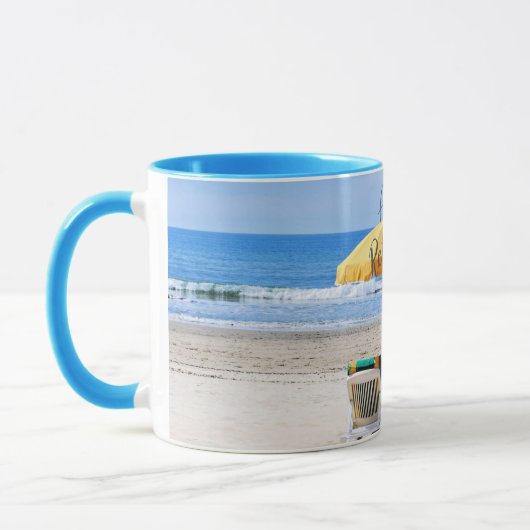Mug Retraite, une journée à la plage (Gauche)